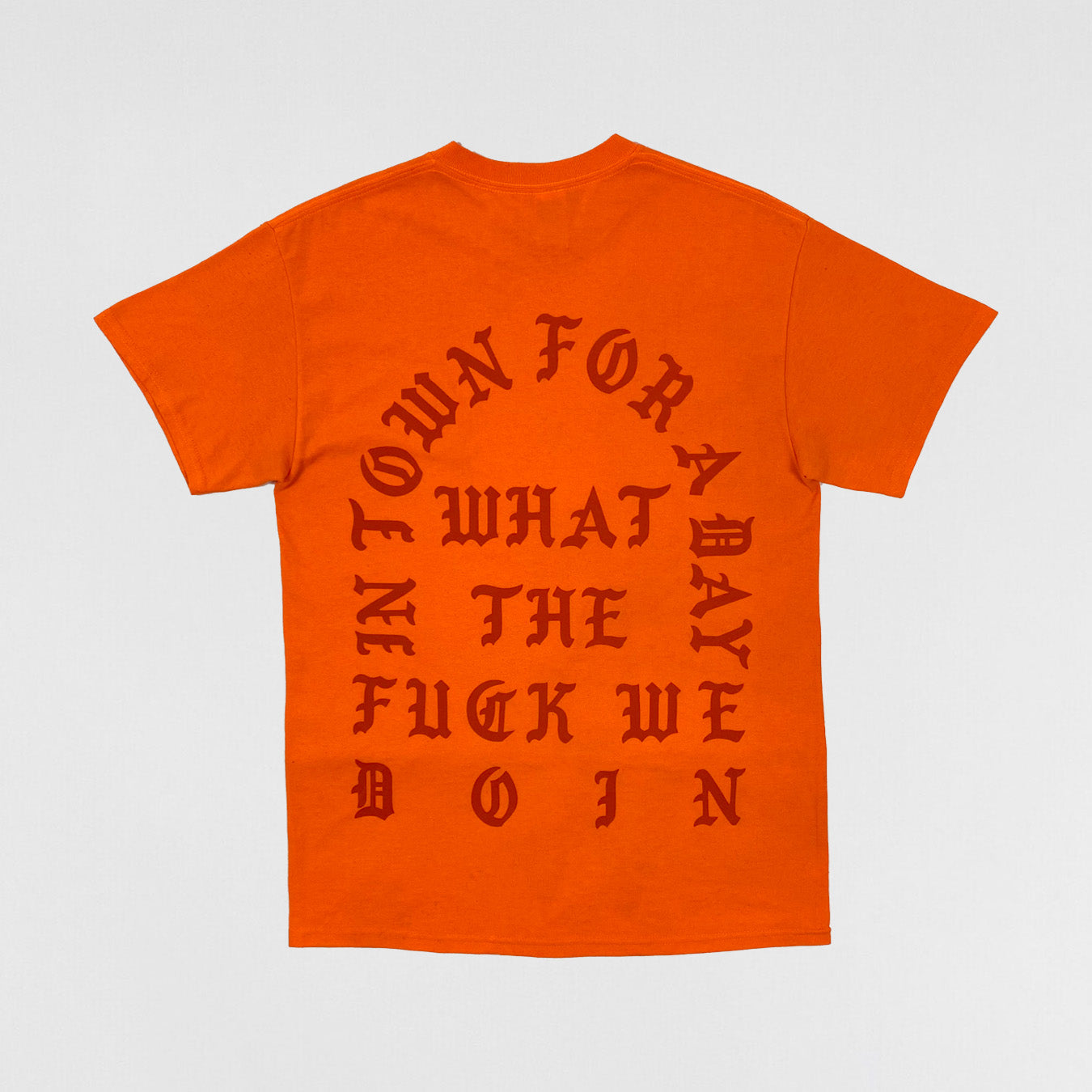 TLOP 2016 New York 'Real Friends' Tee In Orange