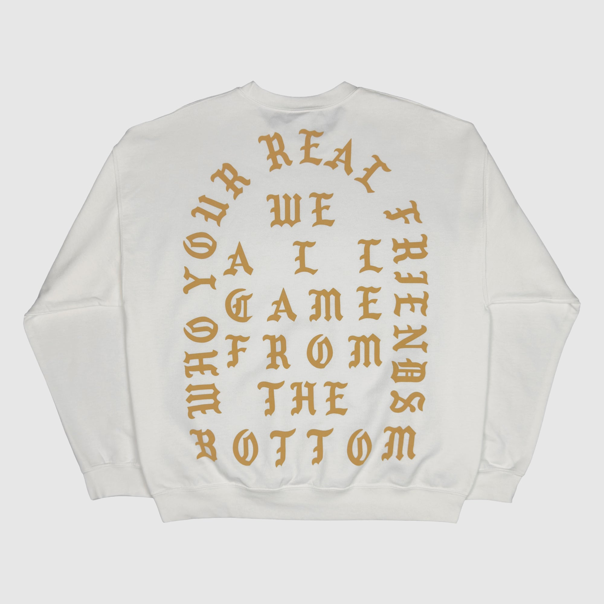 TLOP 2016 'Real Friends' Crewneck In White