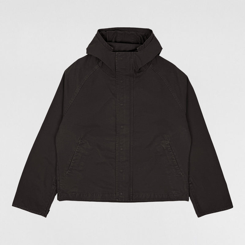 YZY SZN 4 Hooded Army Parka In Bat