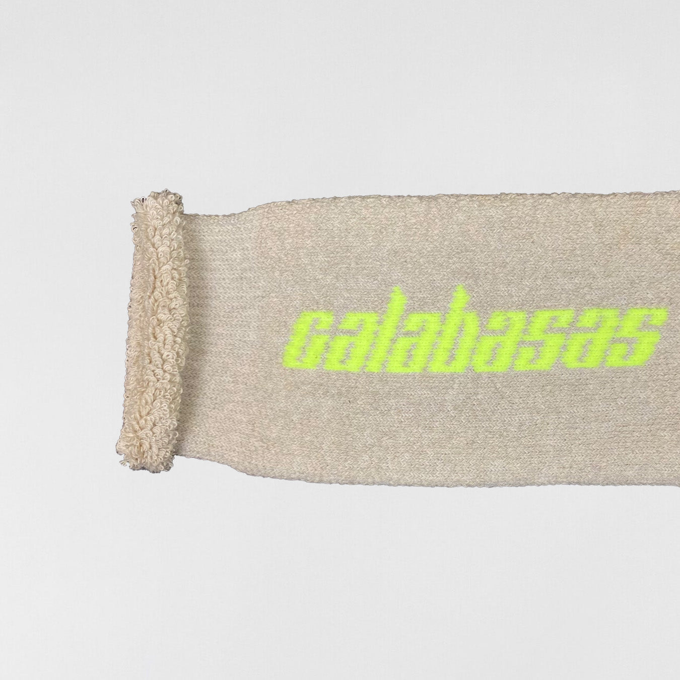 YZY SZN 7 Unreleased Bouclette Calabasas Sample Socks