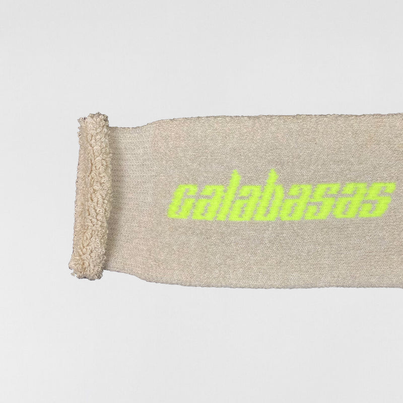YZY SZN 7 Unreleased Bouclette Calabasas Sample Socks