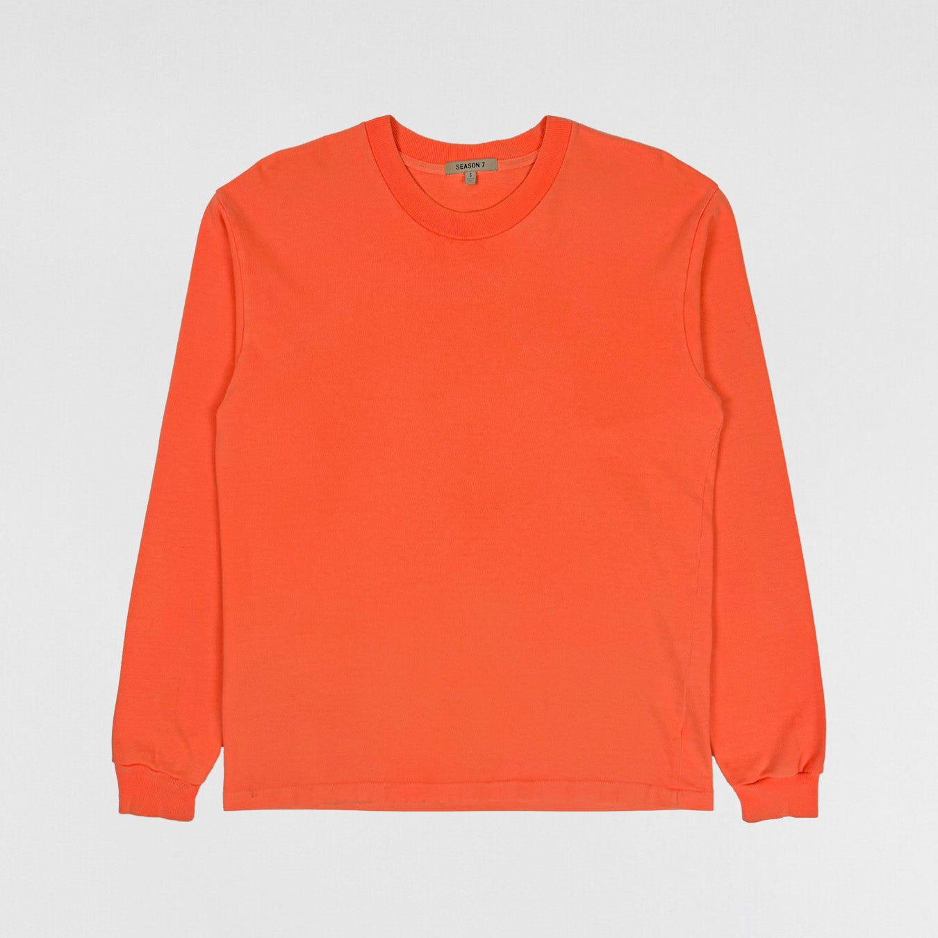 YZY SZN 7 Long Sleeve In Orange