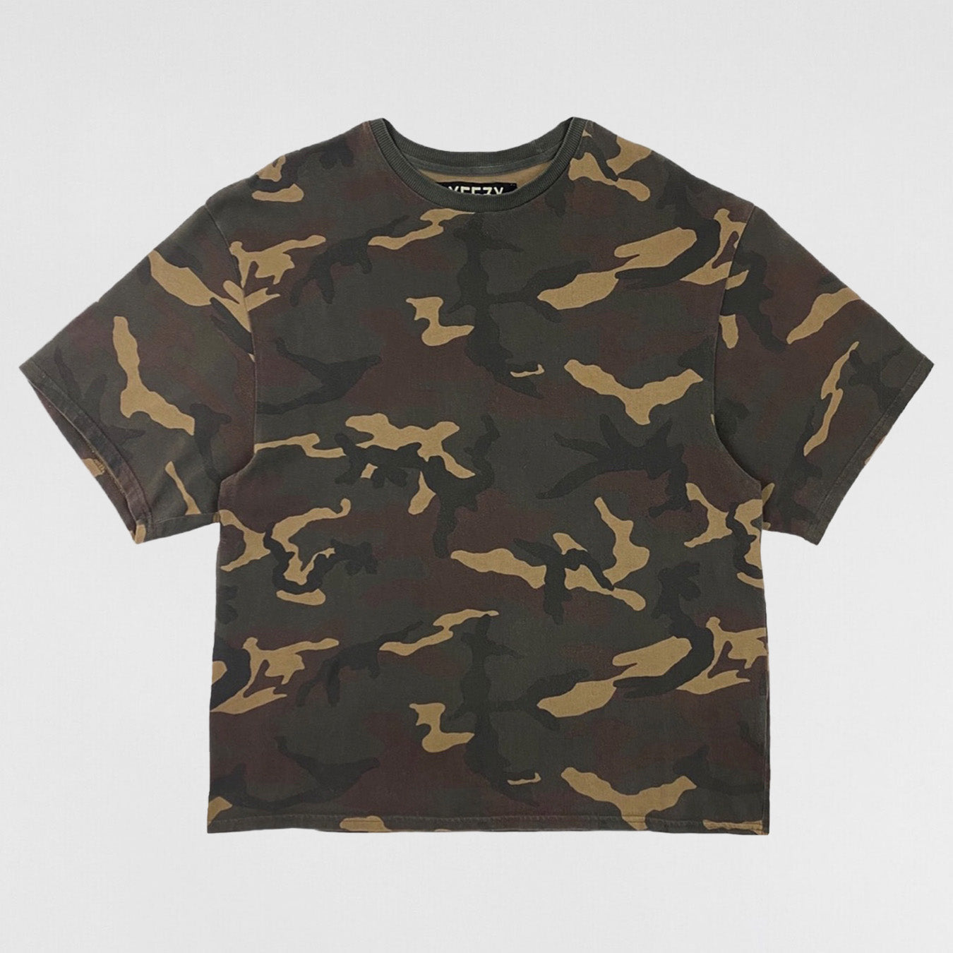 YZY SZN 1 Camouflage Boxy Tee