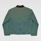 YZY SZN 6 Flannel Lined Canvas Jacket In Glacier