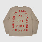 TLOP 2016 New York '30 Hours' Long Sleeve In Sand