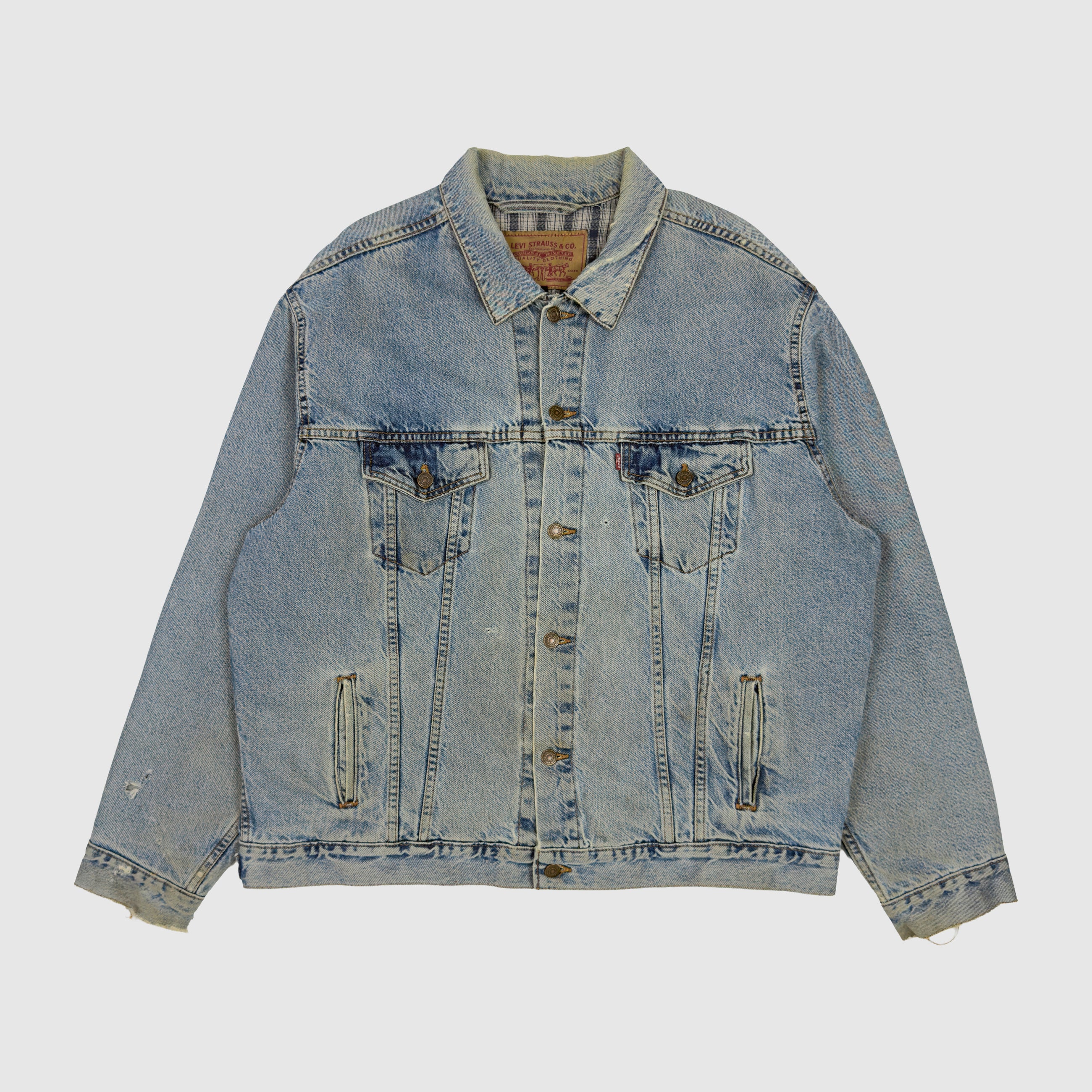 TLOP 2016 Vintage Levi's Denim Flannel Lined Pablo Jacket
