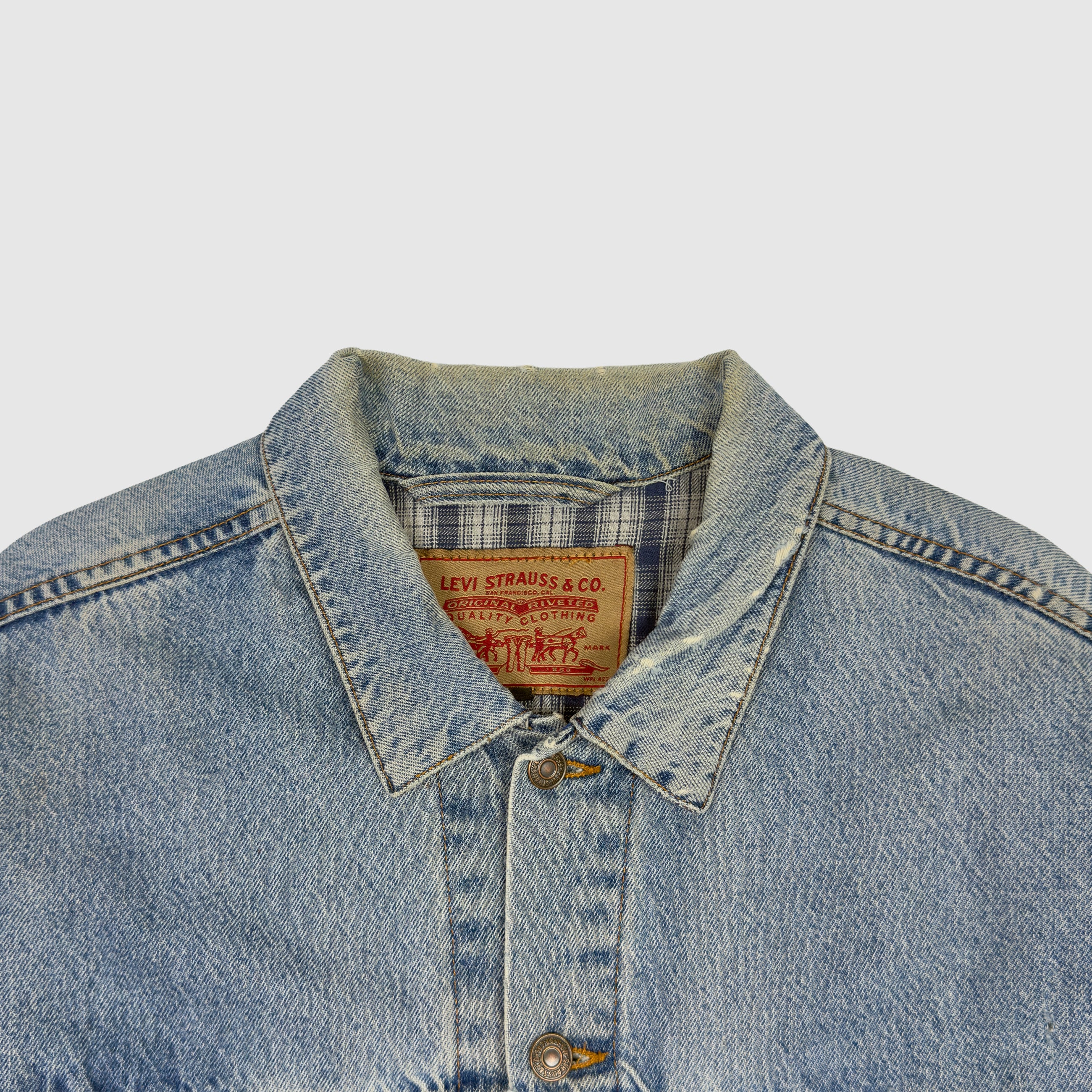 TLOP 2016 Vintage Levi's Denim Flannel Lined Pablo Jacket