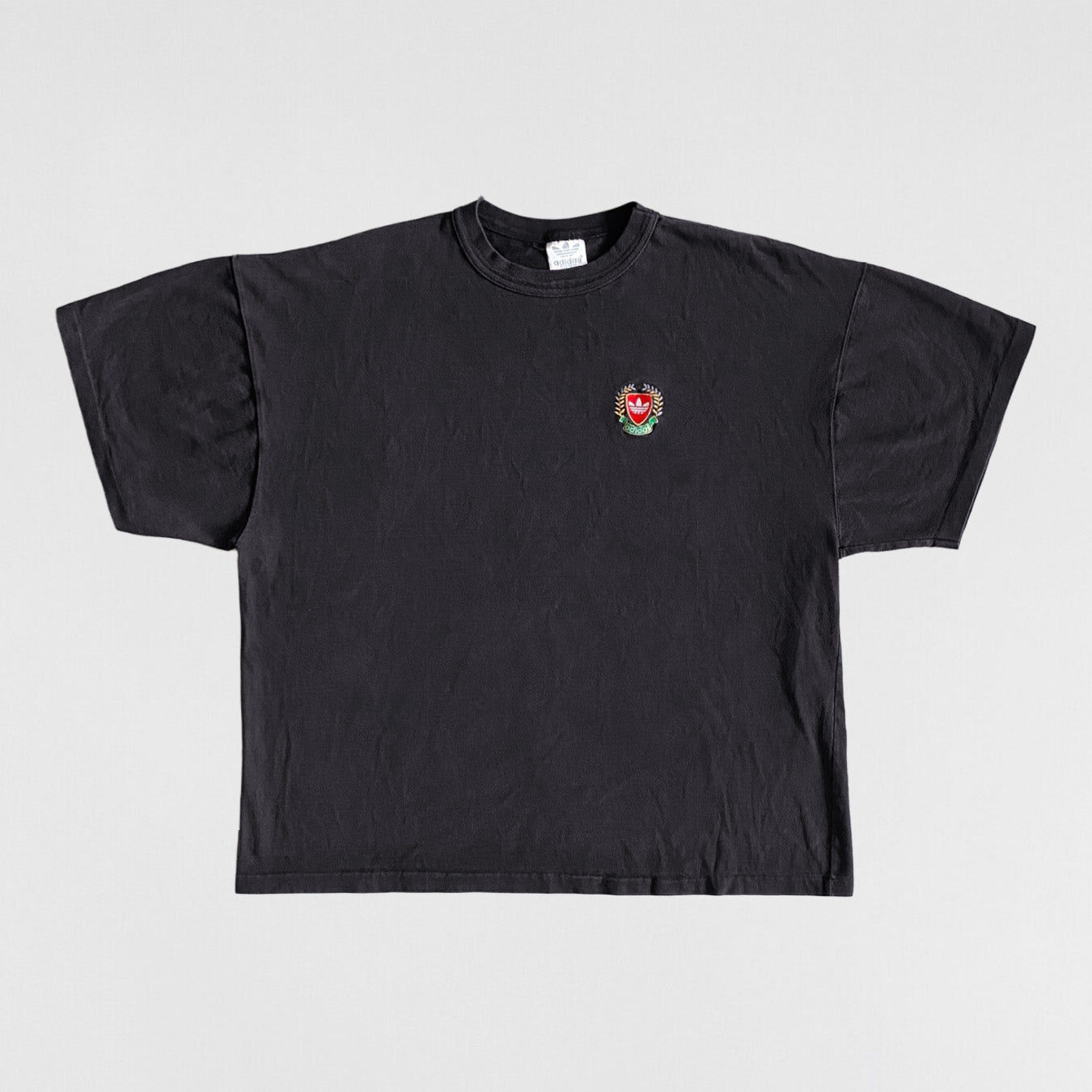 Vintage Adidas 90’s Crest Boxy Tee