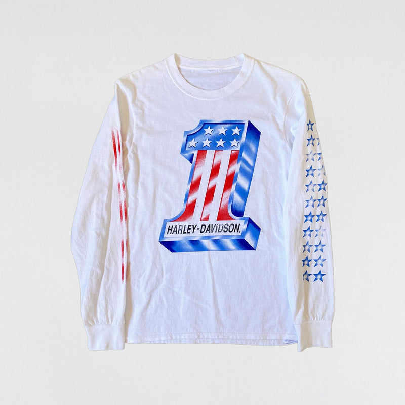 Vintage Harley Davidson “1” Long Sleeve