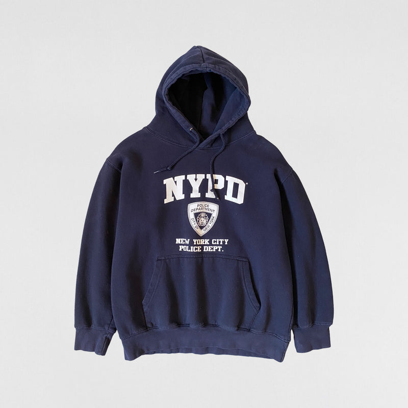 Vintage NYPD Navy Hoodie