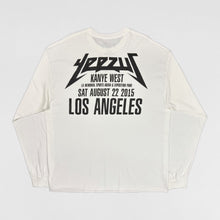 Yeezus Tour 2015 Los Angeles Logo Long Sleeve