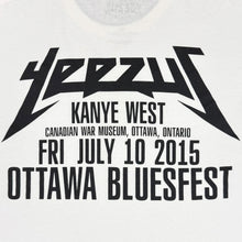 Yeezus Tour 2015 Ottawa Bluefest Logo Long Sleeve