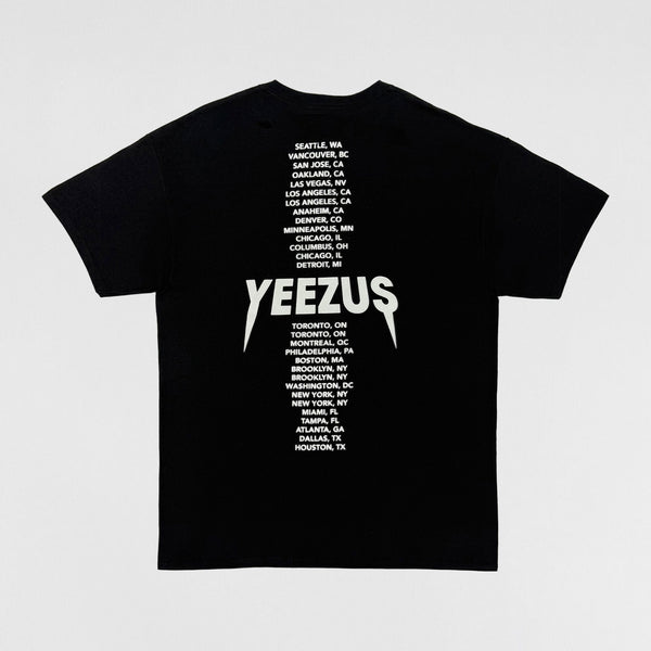 Yeezus Tour 2013 Black Skinhead Tee By Nick Knight
