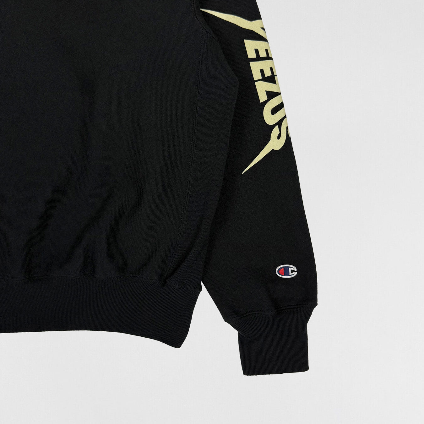 Yeezus Tour 2014 Unreleased Glastonbury Festival Crewneck In Black