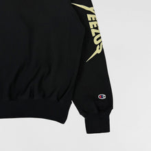Yeezus Tour 2014 Unreleased Glastonbury Festival Crewneck In Black