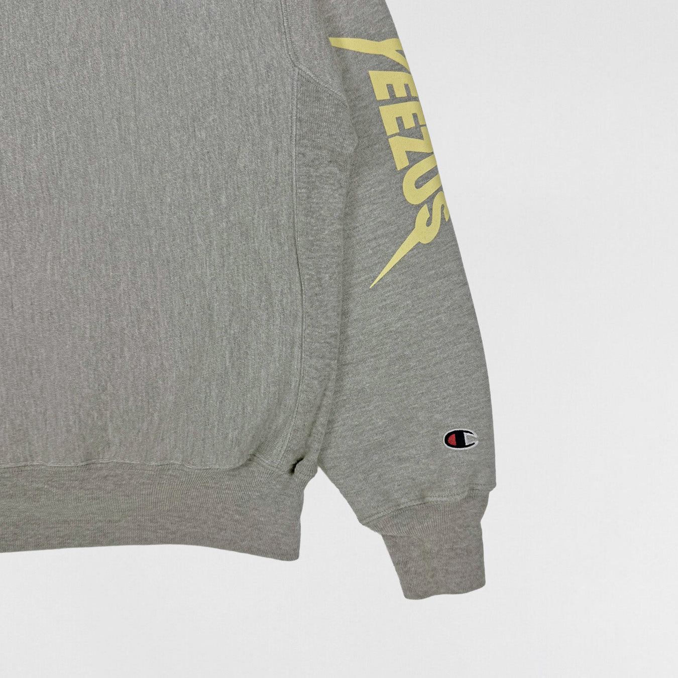 Yeezus Tour 2014 Unreleased Glastonbury Festival Crewneck In Grey
