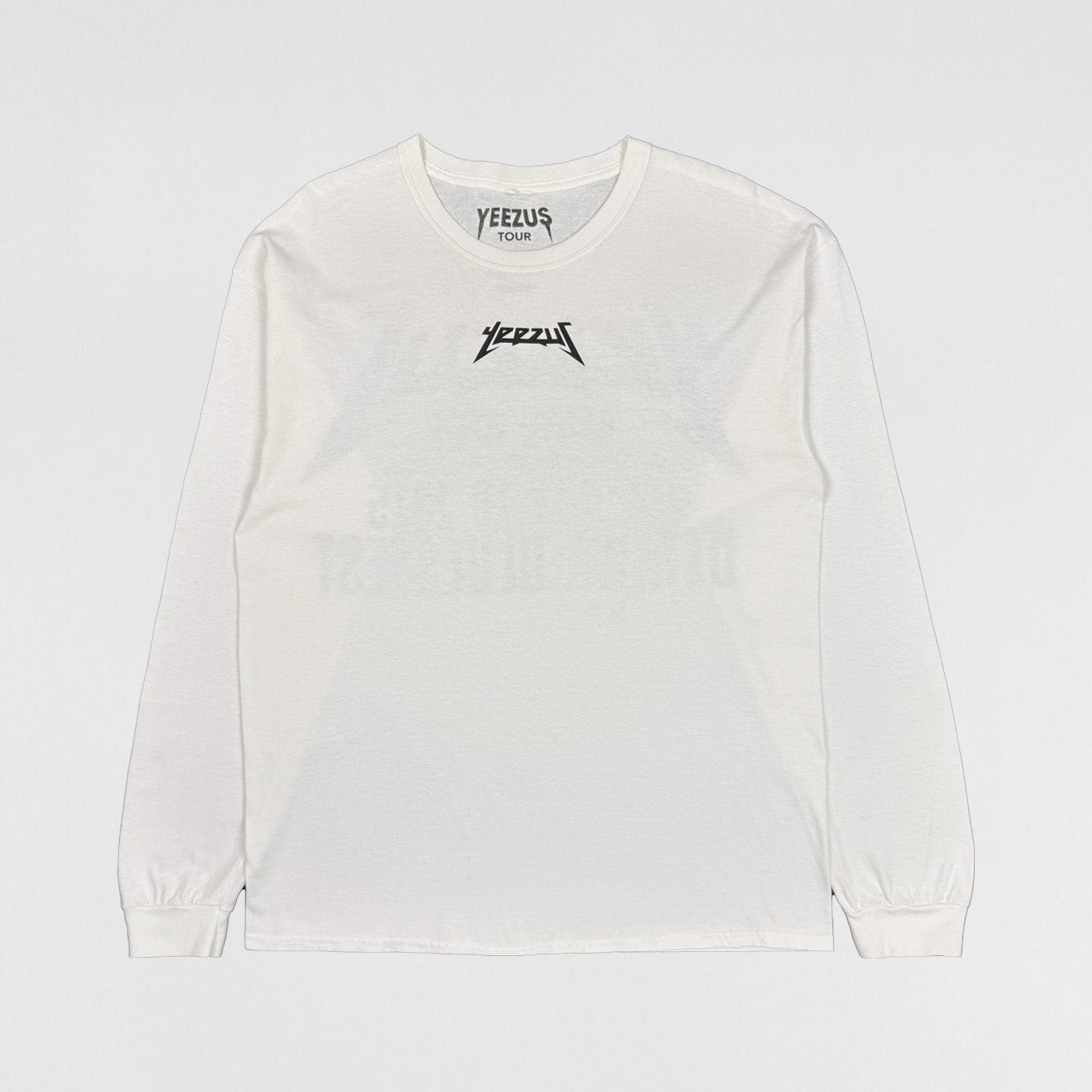 Yeezus Tour 2015 Ottawa Bluefest Logo Long Sleeve