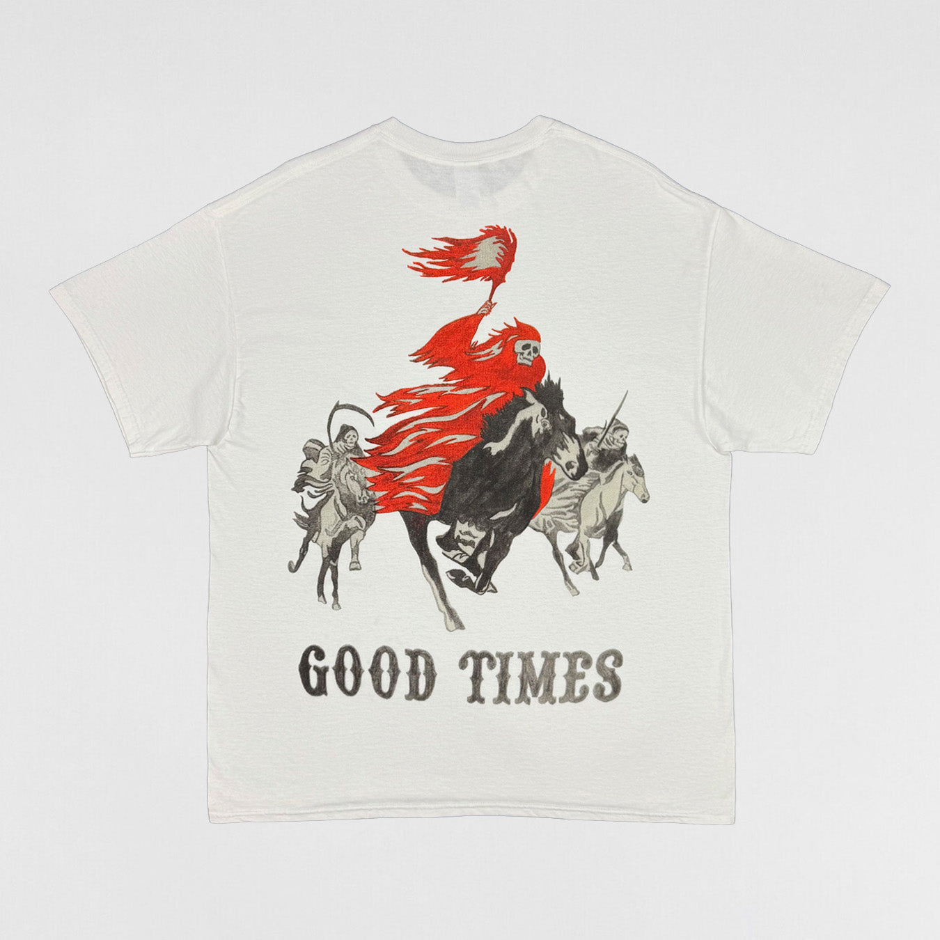 Yeezus 2015 Unreleased 'Good Times' Tee By Wes Lang