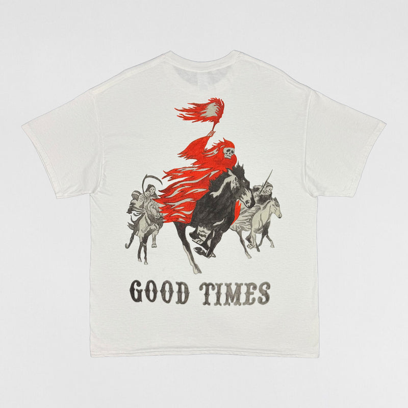 Yeezus 2015 Unreleased 'Good Times' Tee By Wes Lang