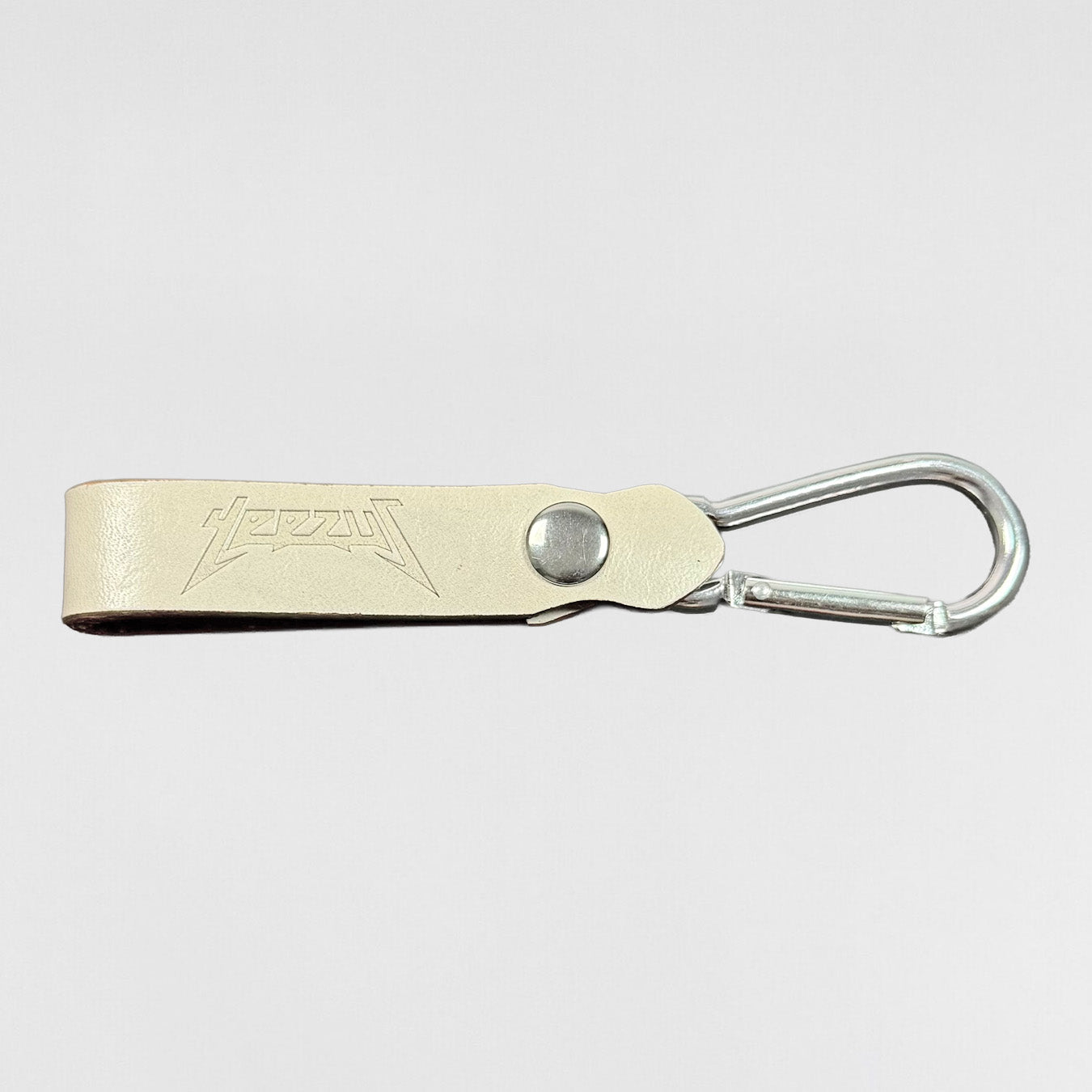 Yeezus 2015 Unreleased Leather Key Chain In White