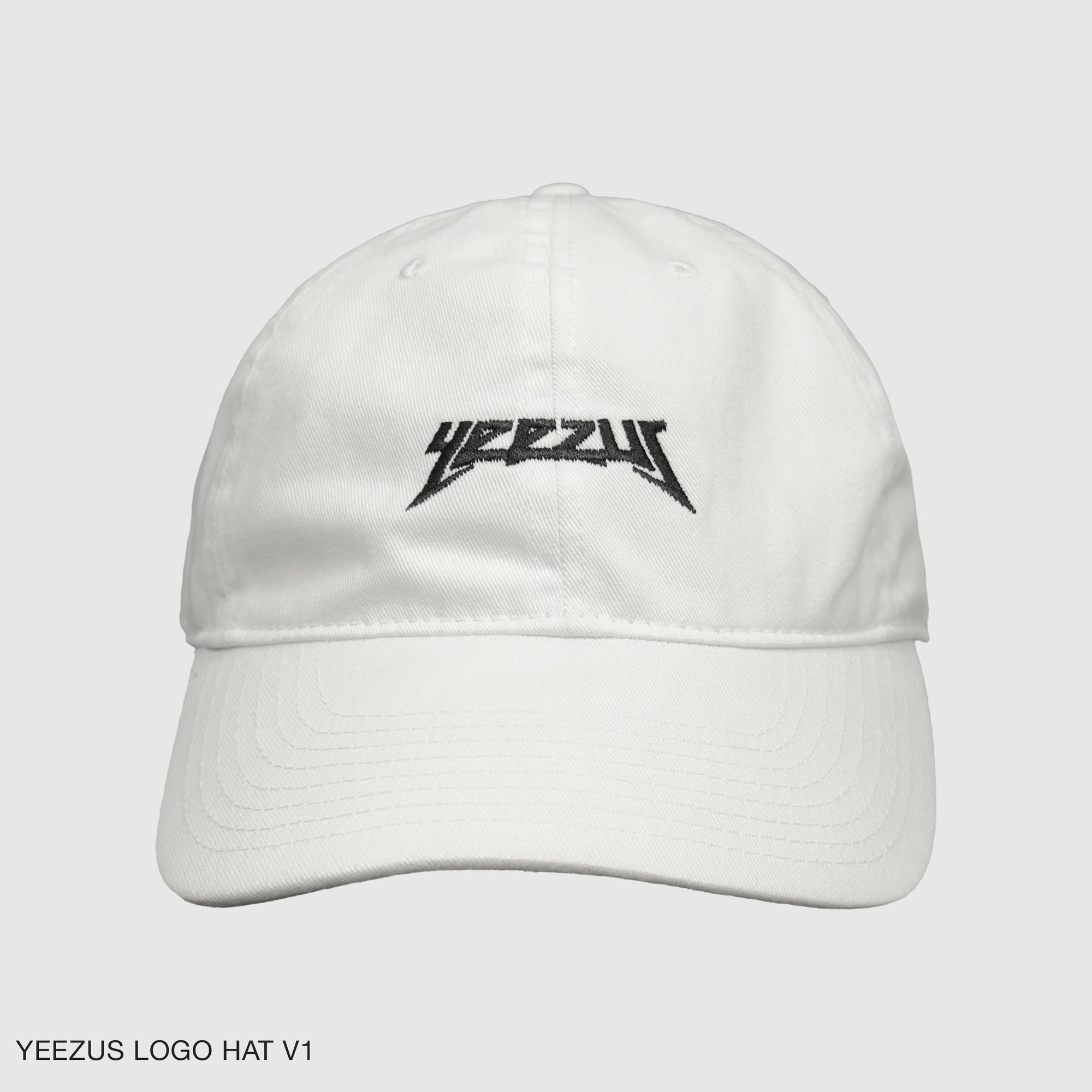 Yeezus 2015 Unreleased Logo Hat In White