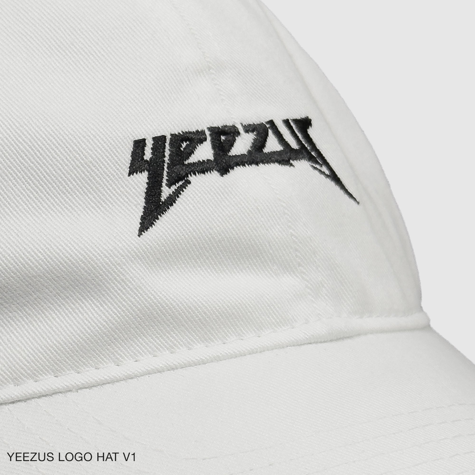 Yeezus 2015 Unreleased Logo Hat In White