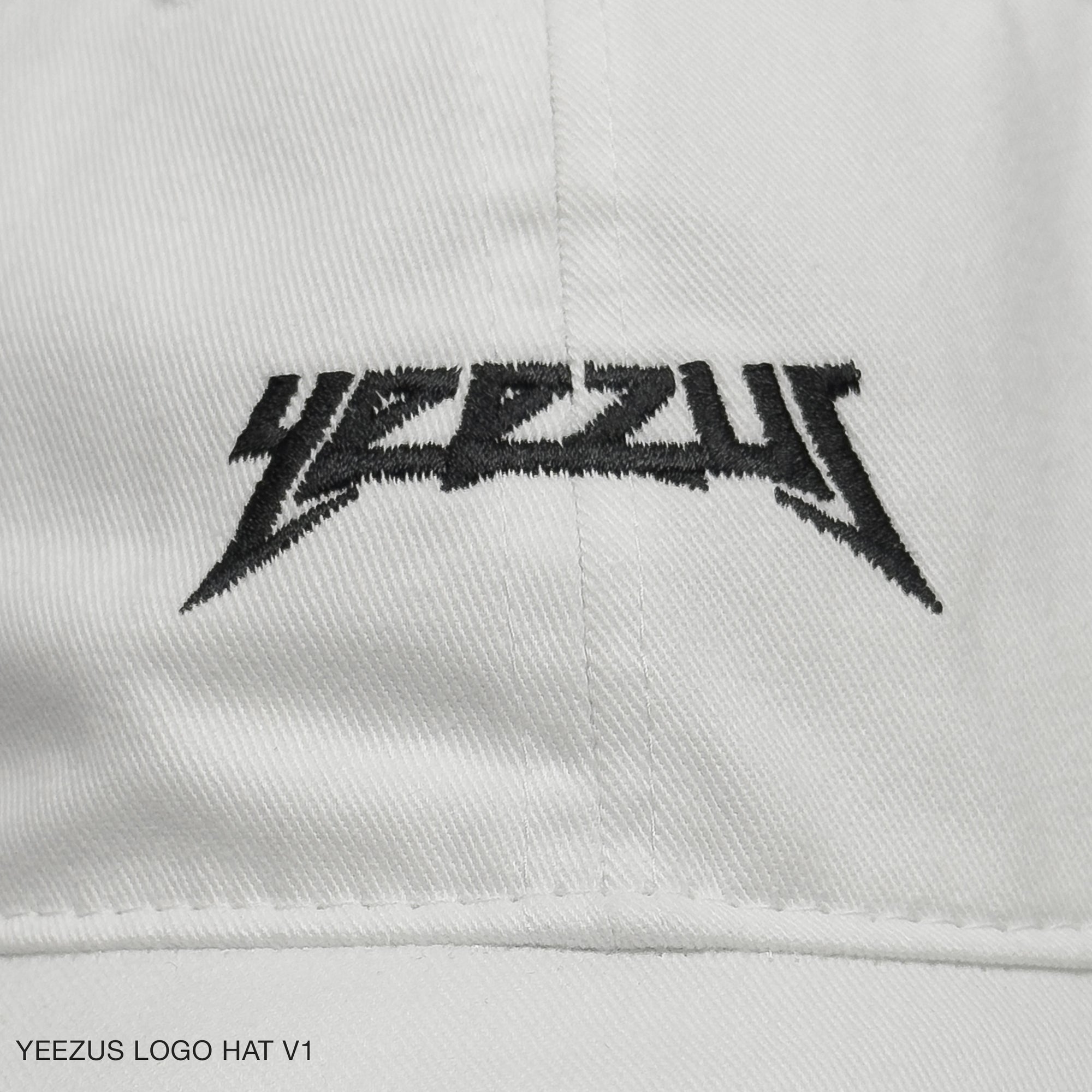 Yeezus 2015 Unreleased Logo Hat In White