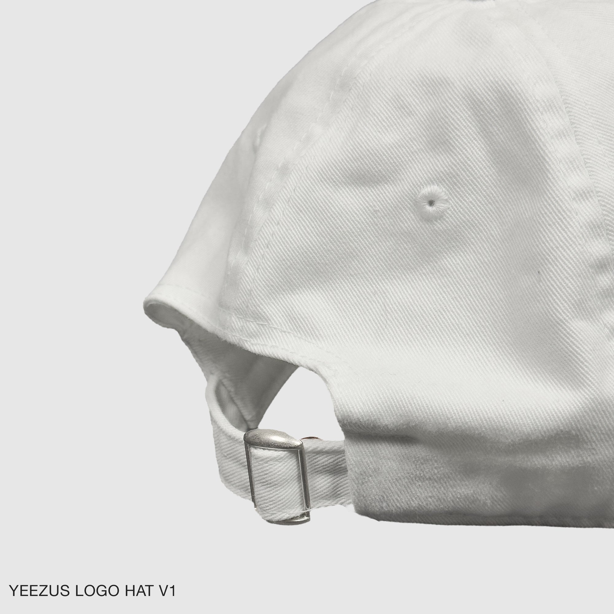Yeezus 2015 Unreleased Logo Hat In White
