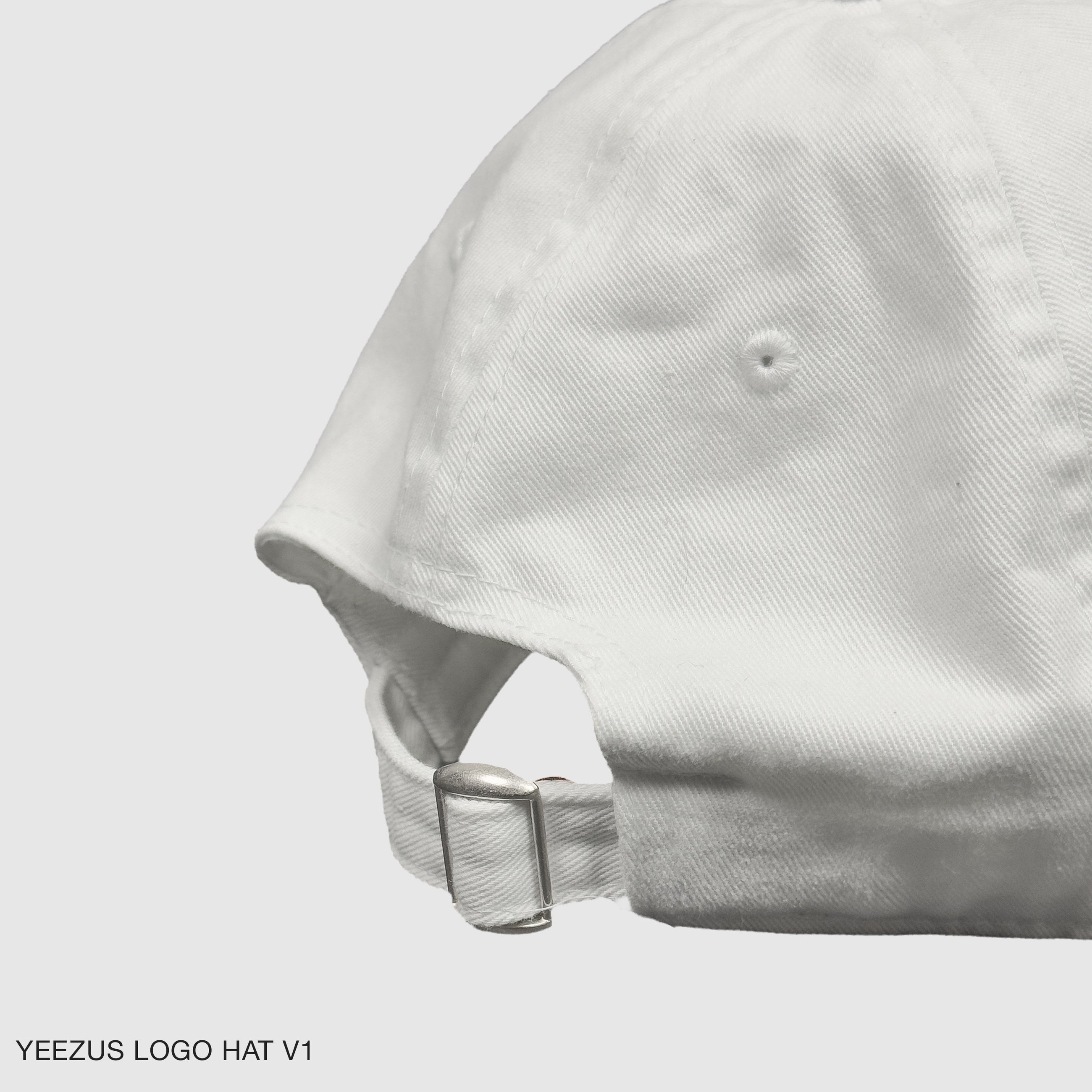 Yeezus 2015 Unreleased Logo Hat In White