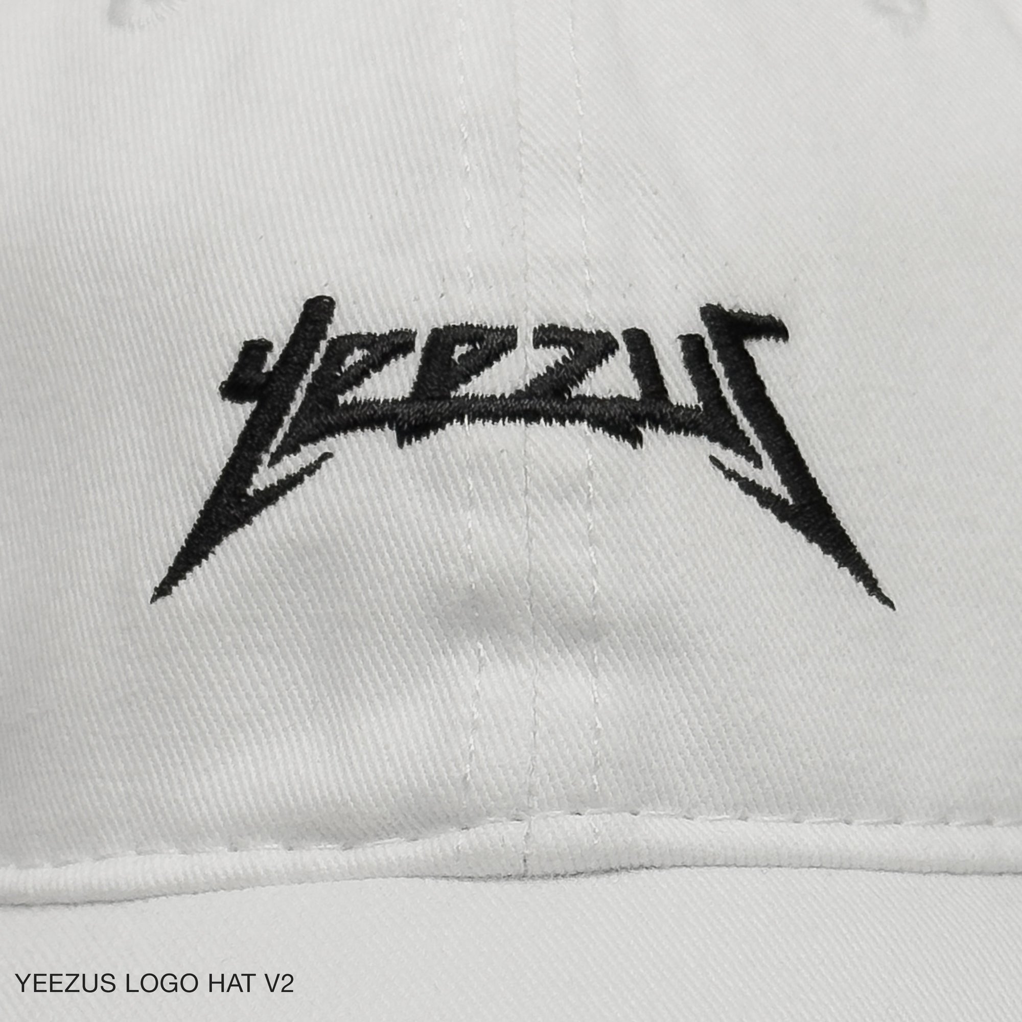 Yeezus 2015 Unreleased Logo Hat In White