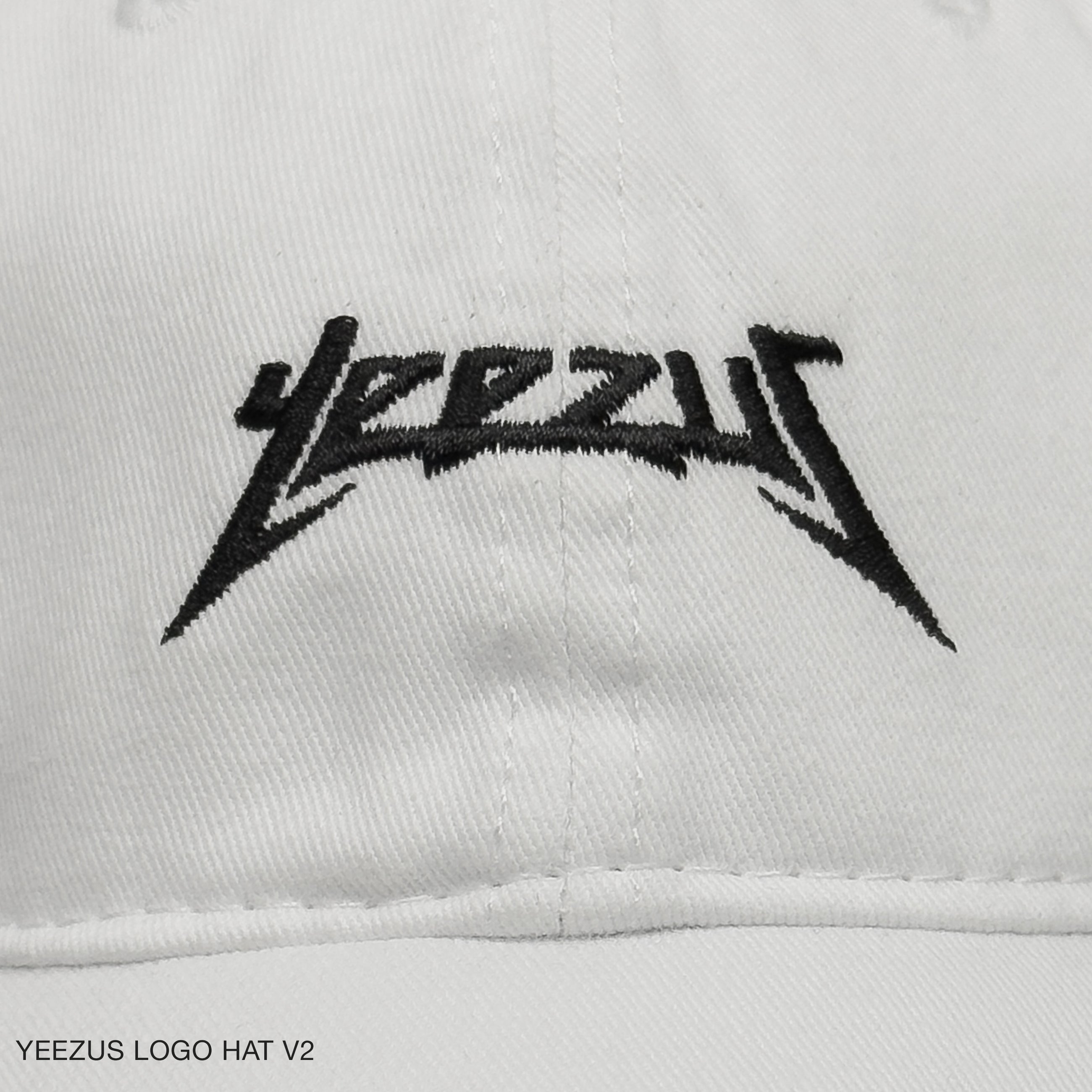 Yeezus 2015 Unreleased Logo Hat In White