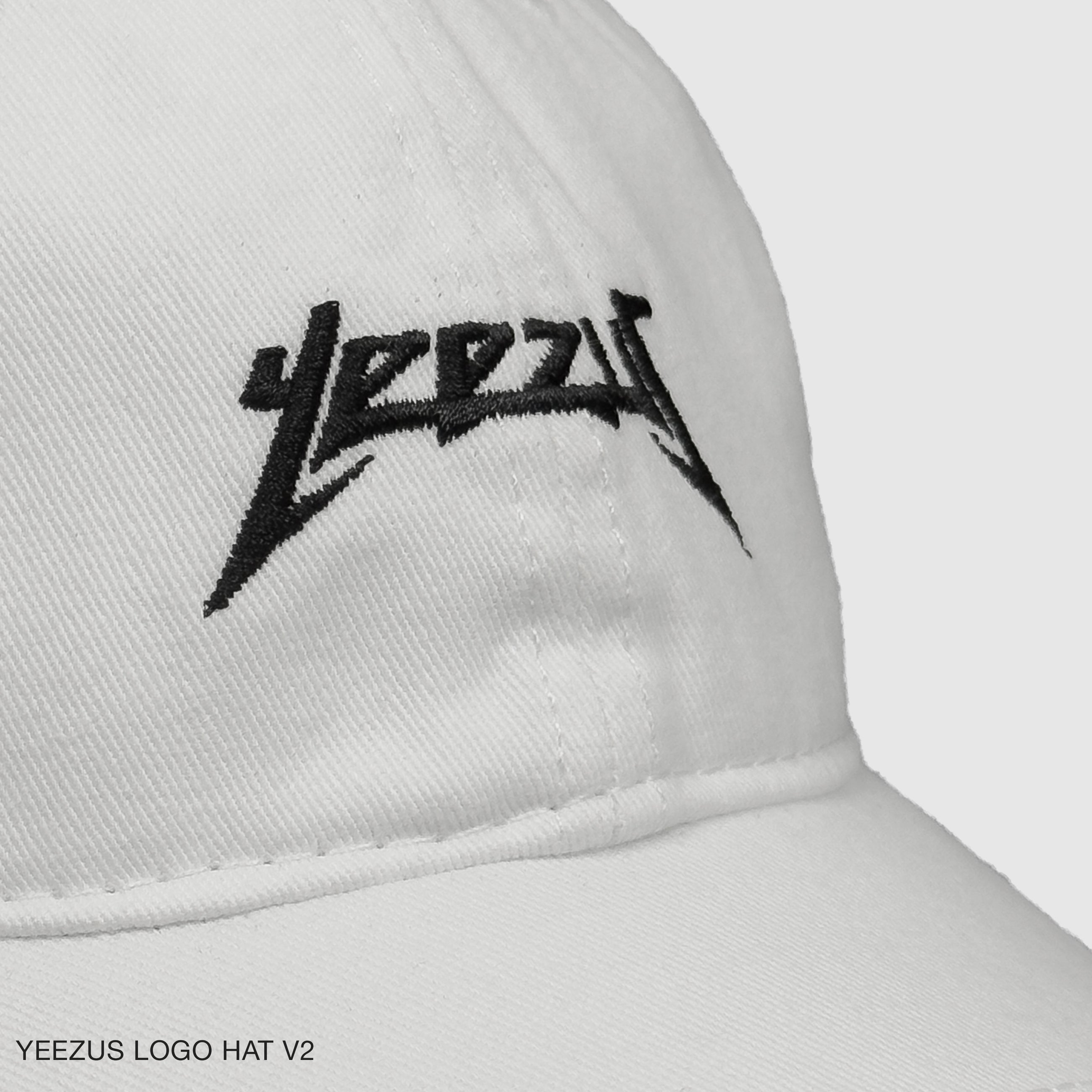 Yeezus 2015 Unreleased Logo Hat In White