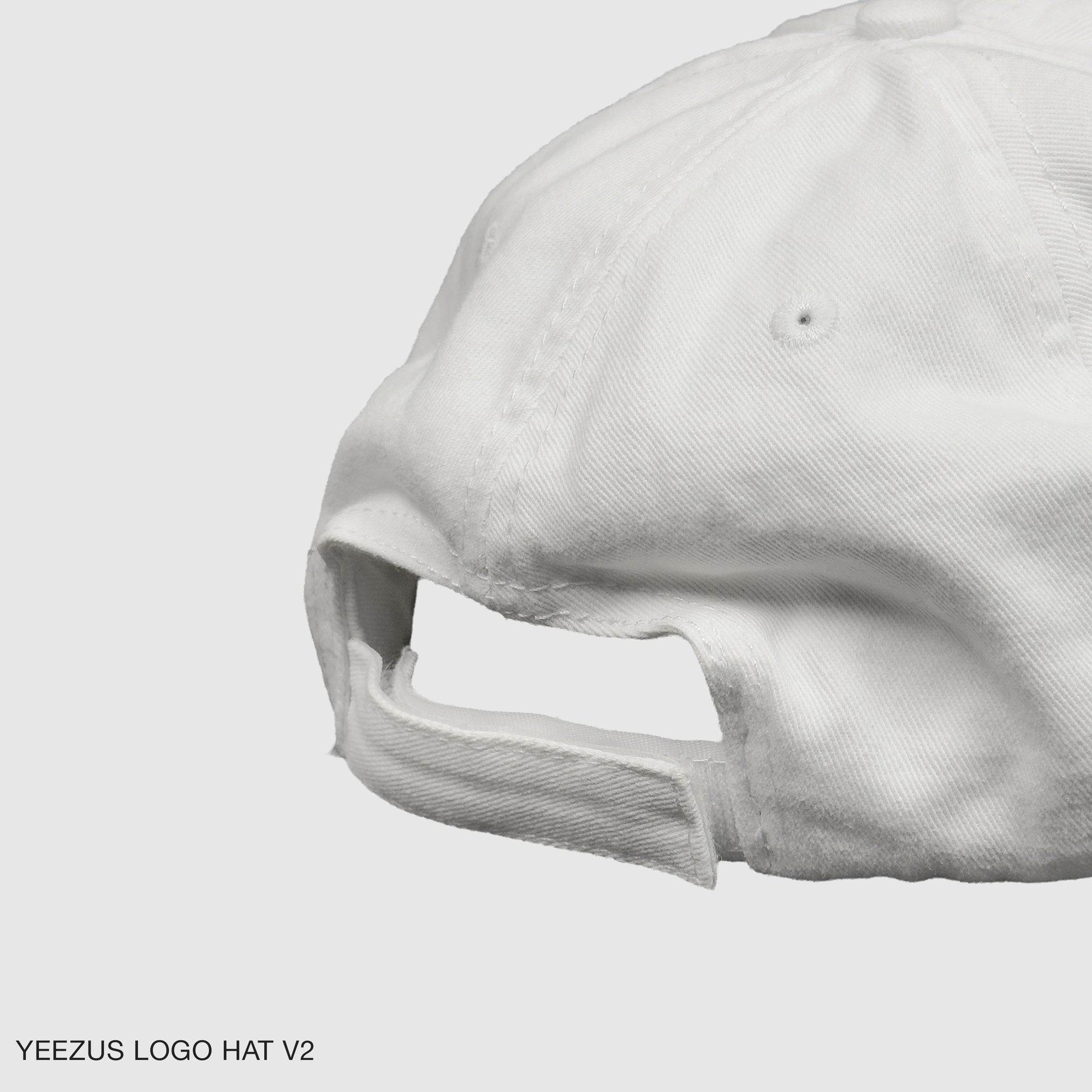 Yeezus 2015 Unreleased Logo Hat In White