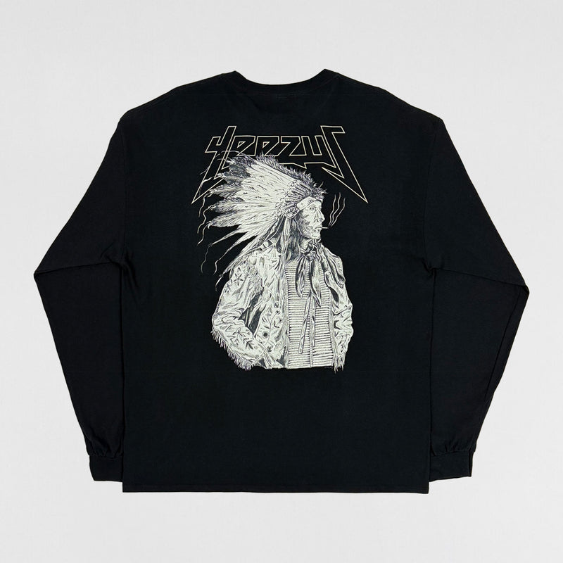 Yeezus 2015 Unreleased Native Chief Long Sleeve By Wes Lang