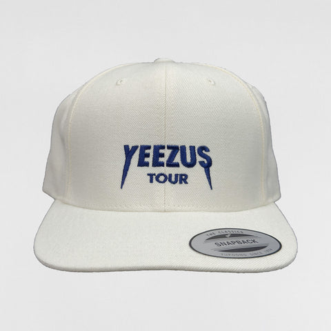 Yeezus Tour 2013 OG Embroidered Hat In White