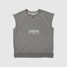 Yeezus Tour 2013 Cut Off Crewneck In Heather Grey