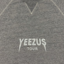 Yeezus Tour 2013 Cut Off Crewneck In Heather Grey