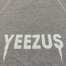 Yeezus Tour 2013 Cut Off Crewneck In Heather Grey