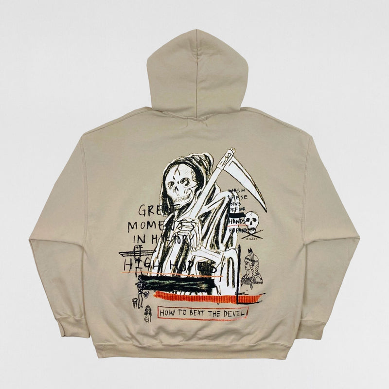 Yeezus 2015 Unreleased ‘How To Beat The Devil’ Hoodie By Wes Lang