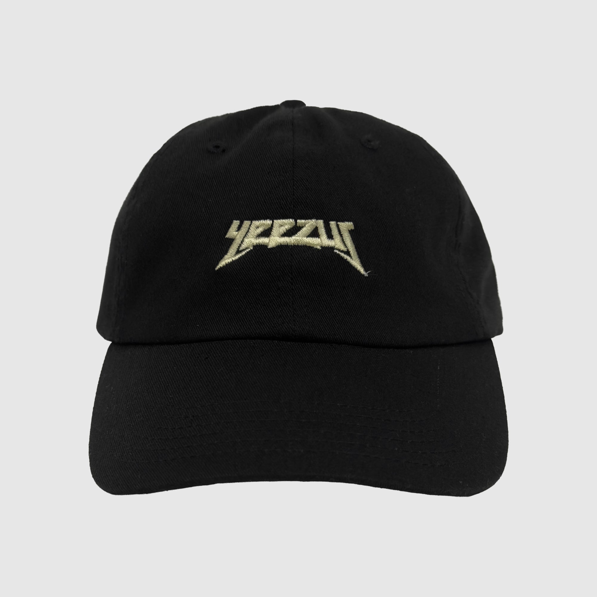 Yeezus 2015 Unreleased Logo V1 Hat In Black