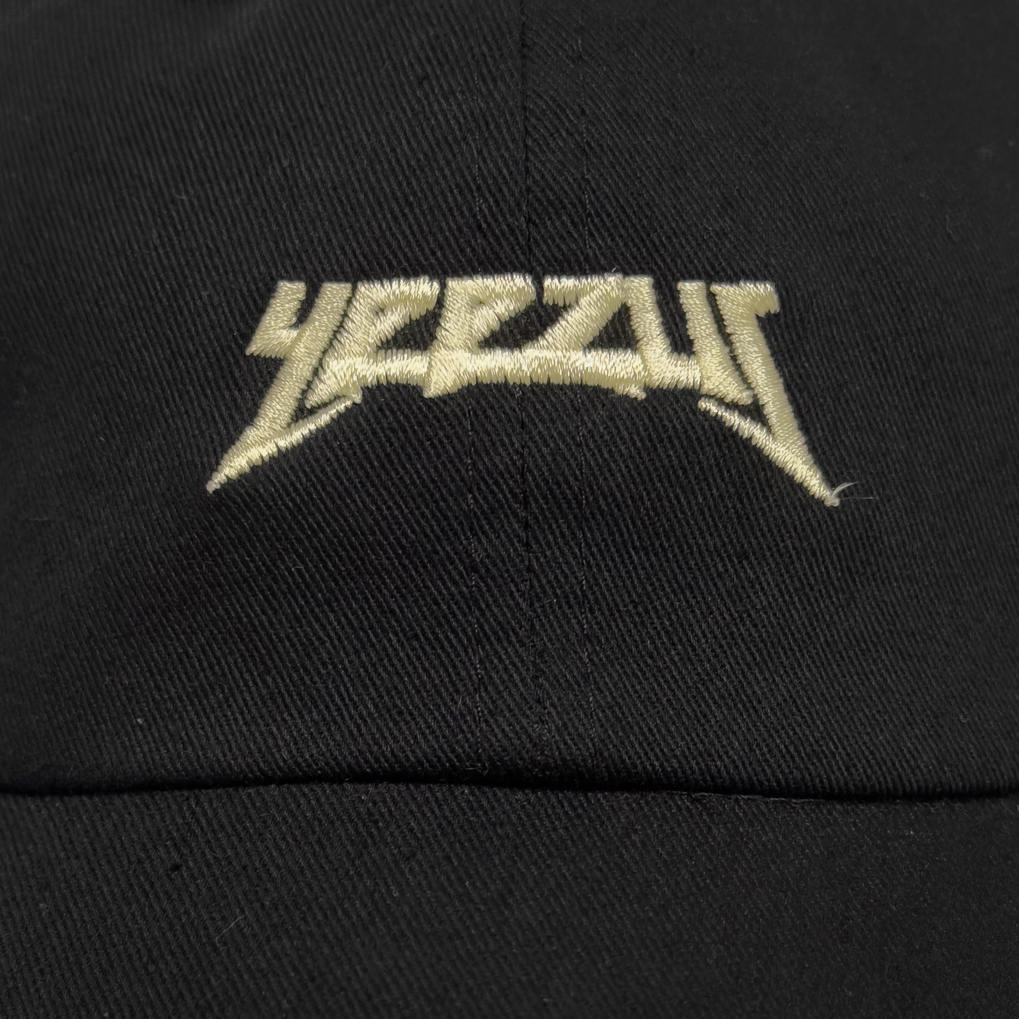 Yeezus 2015 Unreleased Logo V1 Hat In Black