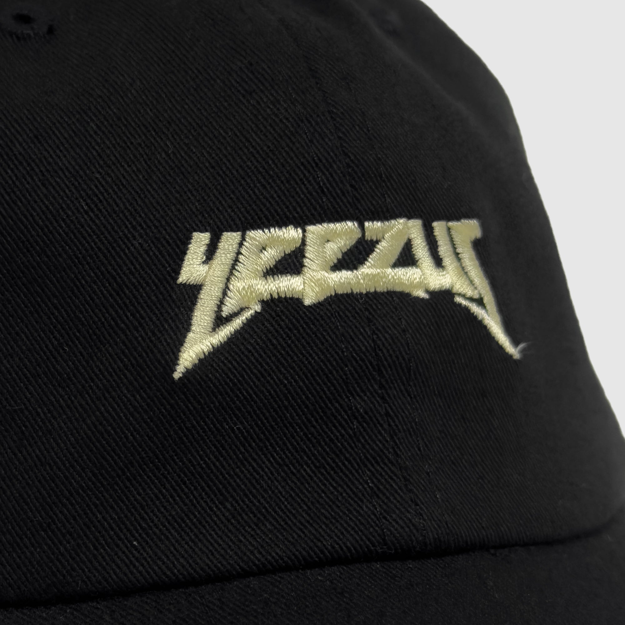 Yeezus 2015 Unreleased Logo V1 Hat In Black