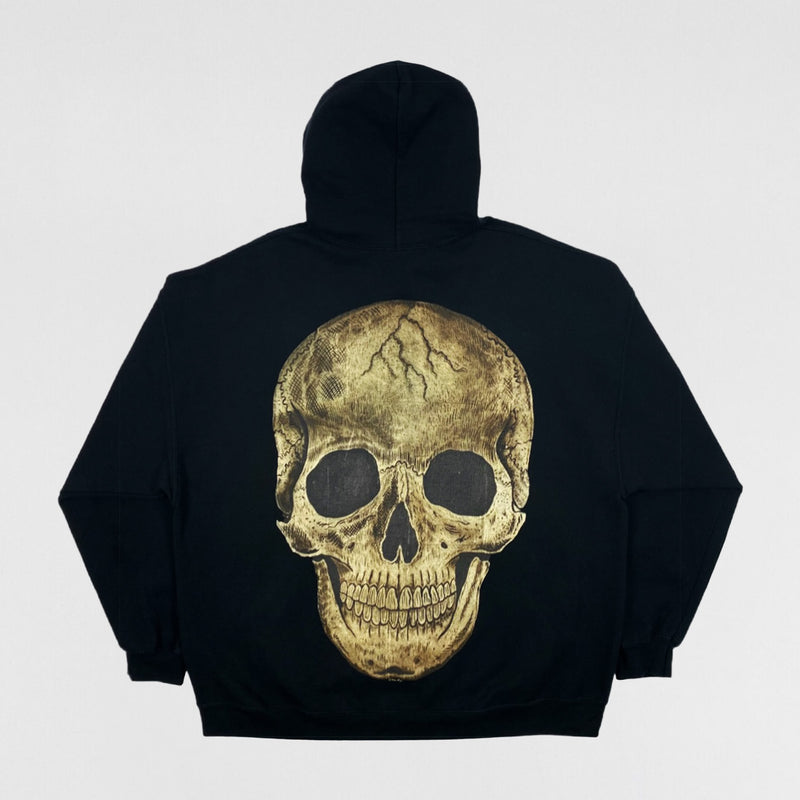 Yeezus 2015 Unreleased ’Skull’ Hoodie By Wes Lang
