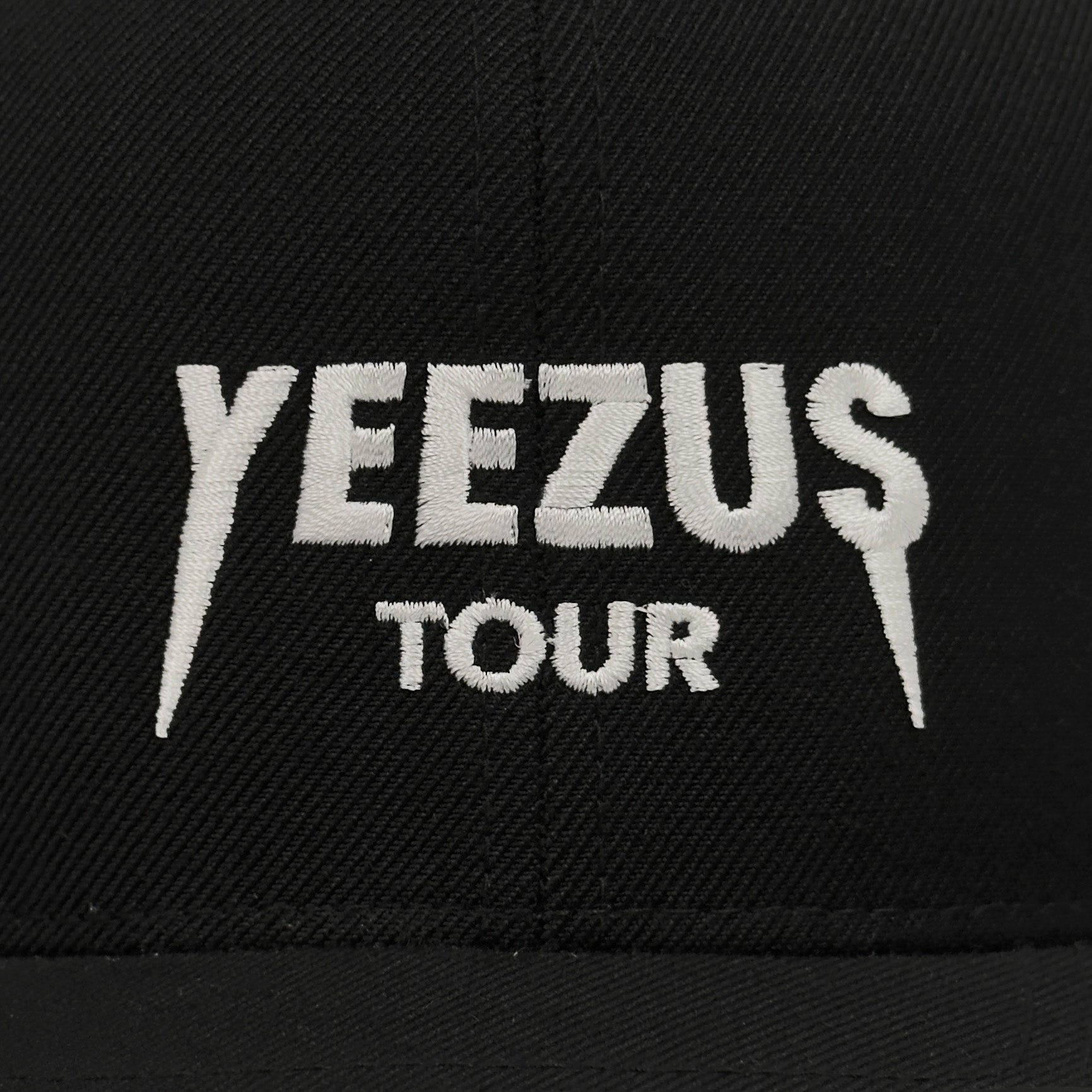 Yeezus Tour 2013 OG Embroidered Hat In Black