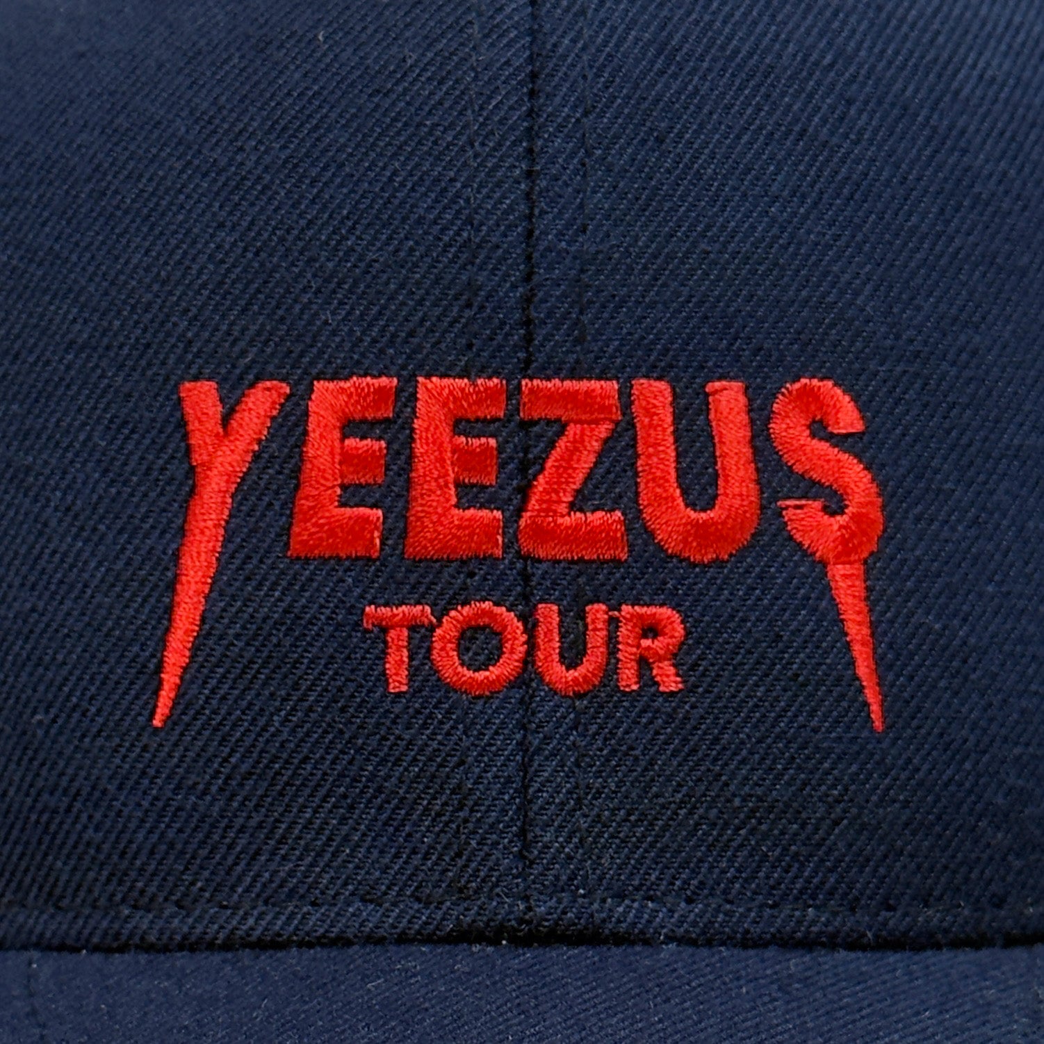 Yeezus Tour 2013 OG Embroidered Hat In Navy