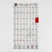 Yeezus 2013 Unreleased Poster By Virgil Abloh + Signed By Ye