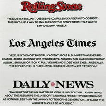 Yeezus 2013 Unreleased Poster By Virgil Abloh + Signed By Ye