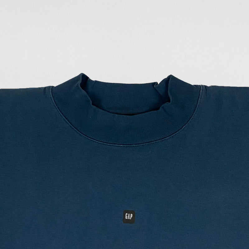 YGEBB 2022 No Seam Logo Boxy Tee In Dark Blue