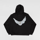 YGEBB 2022 Shrunken Dove Hoodie In Black