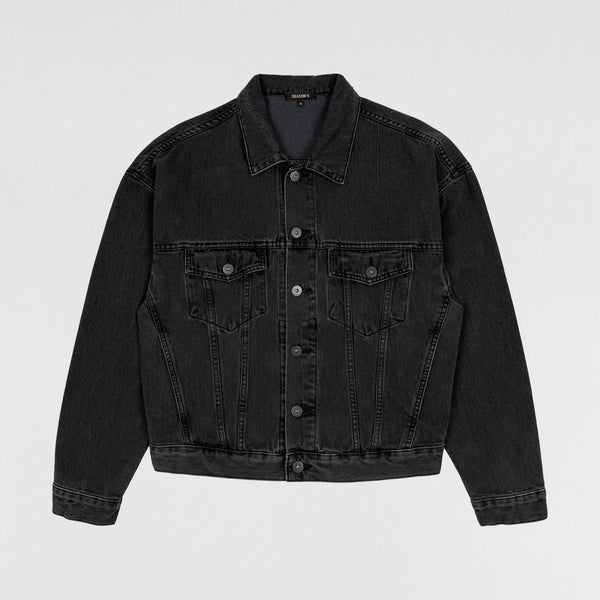 YZY SZN 5 Classic Denim Jacket In Faded Ink